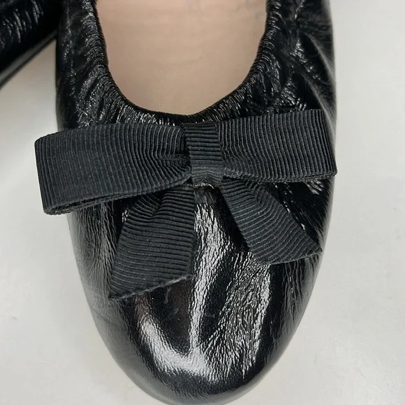 Stuart Weitzman Raven black ballet flats Size 9.5 M - Picture 10 of 14